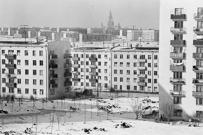 Новый микрорайон в Москве, 1 февраля 1964 года