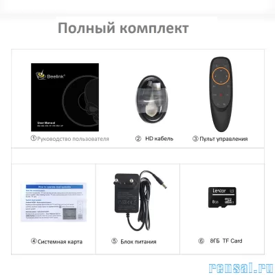 Смарт тв-приставка Beelink GT King Pro